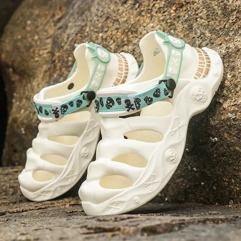 Men's Streetwear Slip-On Sandals - Soft EVA Non-Slip Sole