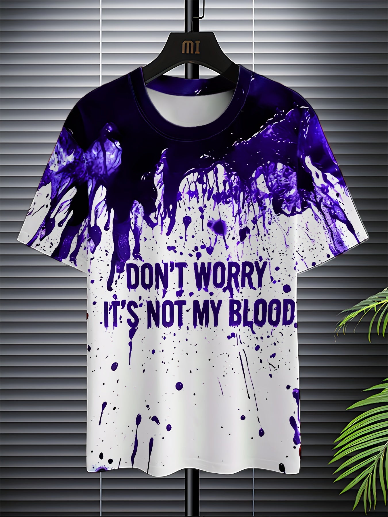Men'S "It'S Not My Blood" Graphic T-Shirt
