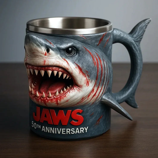 JAWS 50th Anniversary 3D Mug