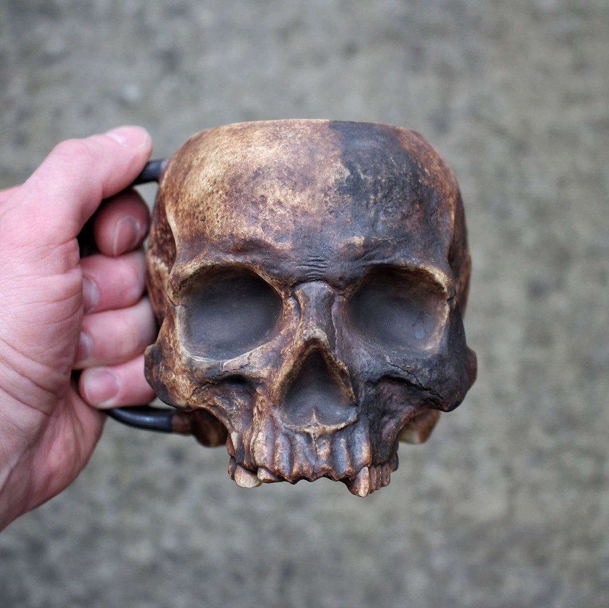 Personalized Skull Mug