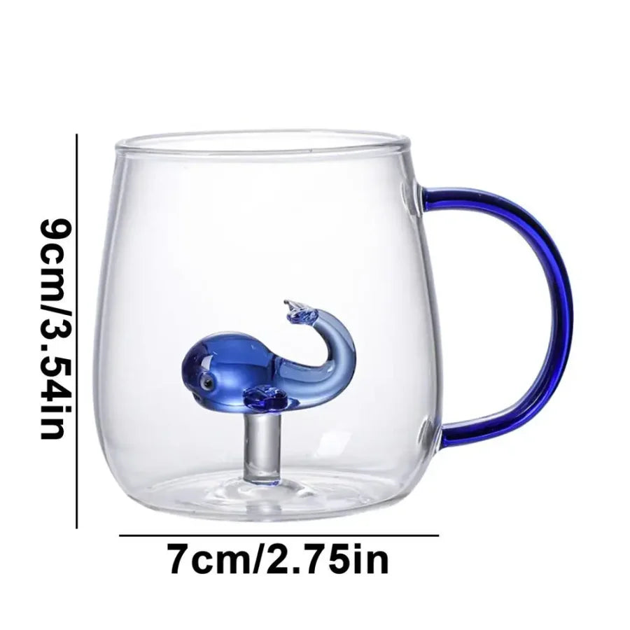Cartoon Animal Transparent Glasses