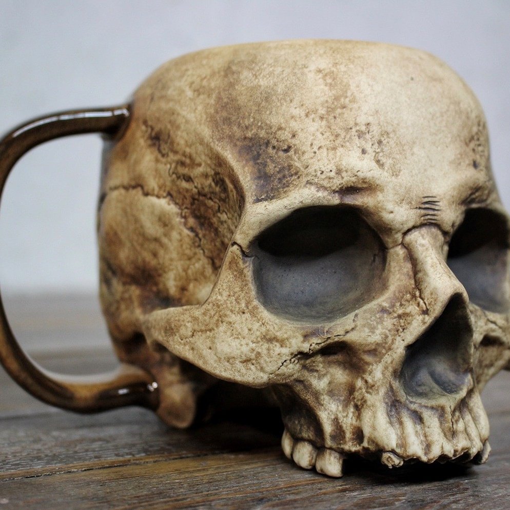 Personalized Skull Mug
