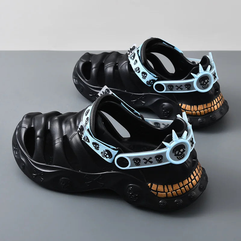 Men's Streetwear Slip-On Sandals - Soft EVA Non-Slip Sole