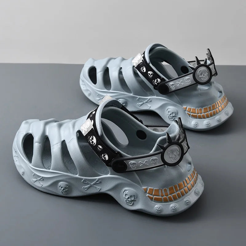 Men's Streetwear Slip-On Sandals - Soft EVA Non-Slip Sole