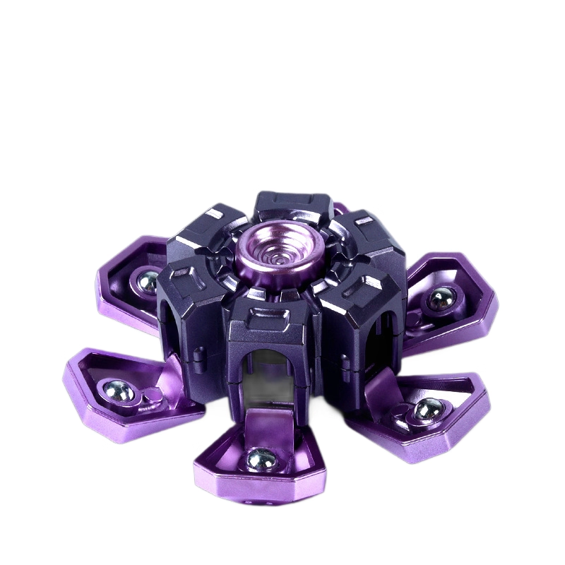 Mechanical Gyroscope Spinner with One-Touch Auto-Rotating - Smooth Spinning Fingertop Toy
